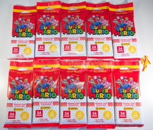 Super Mario Trading Card Collection - Boîte de 10 Value Pack (07)